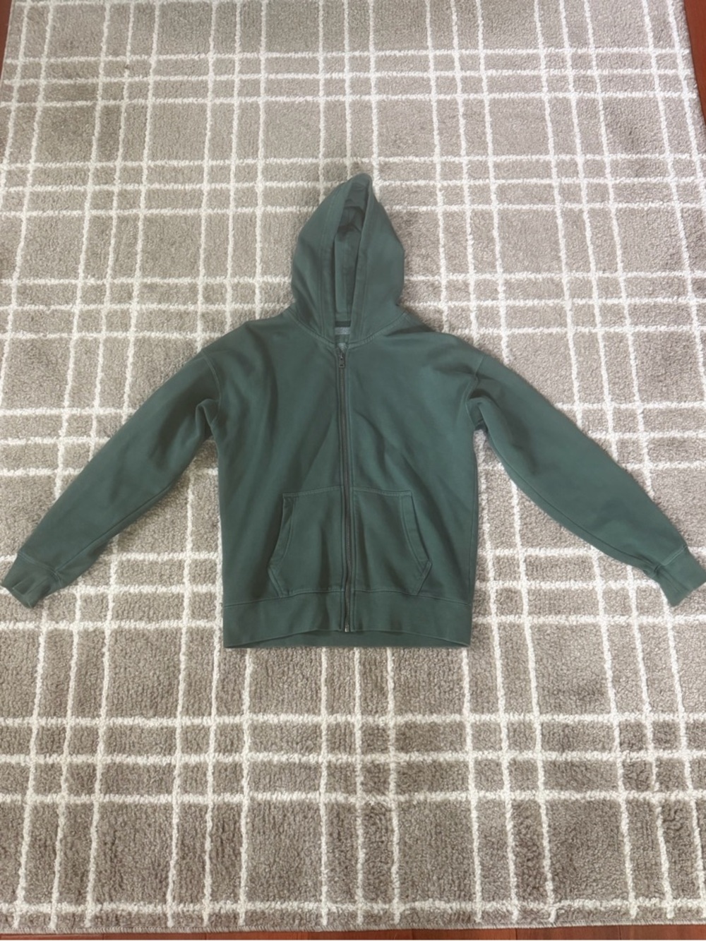 Aeropostale Green Full Zip Hoodie